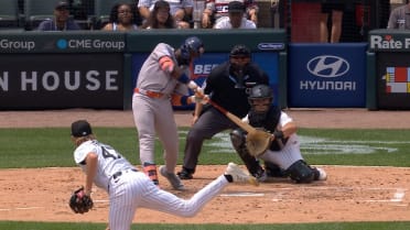 Data Viz: Taylor Trammel's solo home run