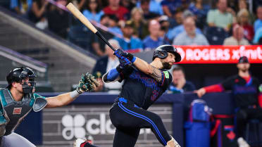 Nathan Lukes' 10th homer of the season