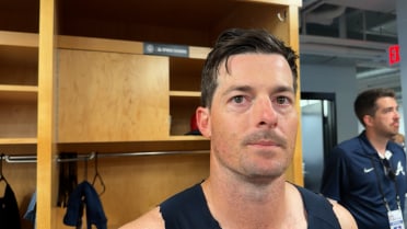 Mike Yastrzemski on his first homer of spring