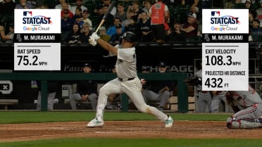 Munetaka Murakami's 108.3 mph, 432-foot home run