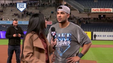 Victor Mesa Jr. on his clutch home run