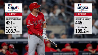 Mike Trout crushes two home runs vs. Yankees