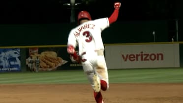Hayden Alvarez collects his first multihomer game