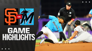 Giants vs. Marlins Highlights