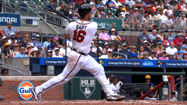 Michael Harris II scores on a groundout