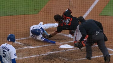 Alex Freeland ruled safe at home after replay review