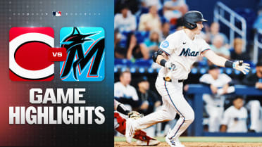 Owen Caissie racks up three RBIs in the Marlins' win