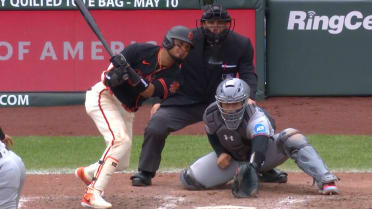 Luis Arraez's RBI double