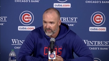David Ross on the Cubs' 6-0 win