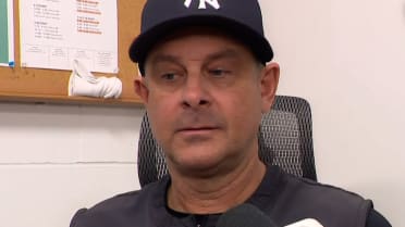 Aaron Boone on defensive mistakes in loss to Red Sox
