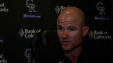 Warren Schaeffer discusses the Rockies' 13-7 win