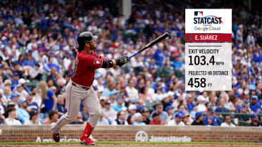 Eugenio Suárez hits 103.4 mph, 458-foot grand slam 