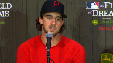 Aaron Nola on pitching at the Field of Dreams