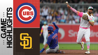 Cubs vs. Padres Highlights