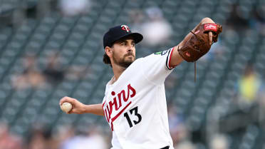 Dean Kremer strikes out Dylan Beavers