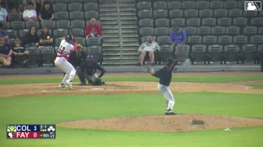 Anthony Huezo homers (8) on a fly ball to right center field.