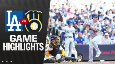Dodgers vs. Brewers  Highlights