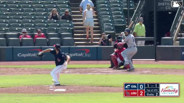 Kody Huff homers (21) on a fly ball to left field.