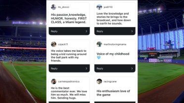 Fans leave messages on Instagram for Tommy Hutton
