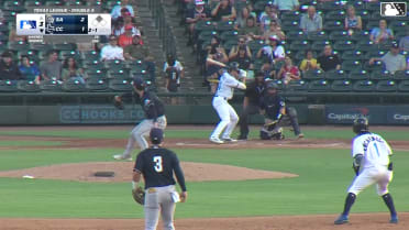 Lucas Spence homers (4) on a fly ball to left center field. Yamal Encarnacion scores.