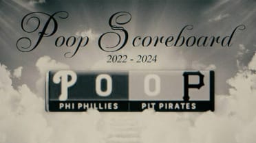 Phillies pay a tribute to the P00P scoreboard
