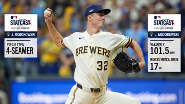 Misiorowski's nastiest pitches from NLCS Game 1 start