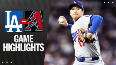 Dodgers vs. D-backs Highlights 