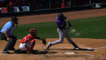 Ryan Ritter's solo home run 