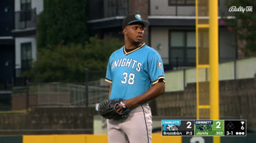 Huascar Brazobán's scoreless inning in rehab outing