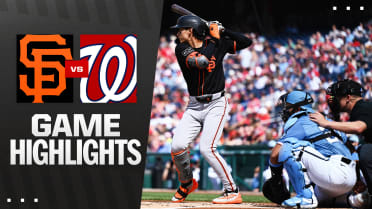 Giants vs. Nationals Highlights