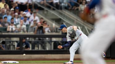 Brett Baty's barehanded play and throw