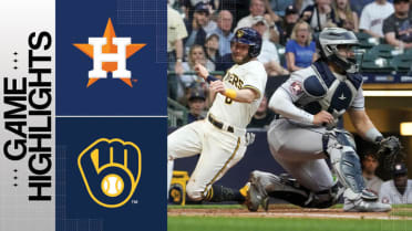 Astros vs. Brewers Highlights