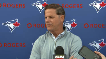 Ross Atkins reacts to acquiring Jesús Sánchez