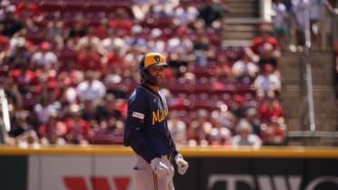 Brice Turang's two-run double