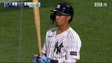 Oswaldo Cabrera walks in first at-bat since May