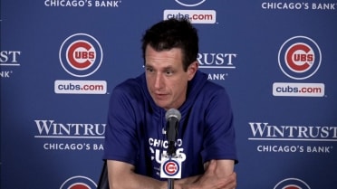 Craig Counsell discusses the Cubs' 3-0 loss