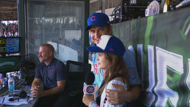 Hayden Christensen, daughter's 7th inning stretch