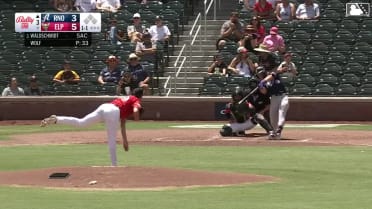 Ryan Waldschmidt launches his third homer of the year