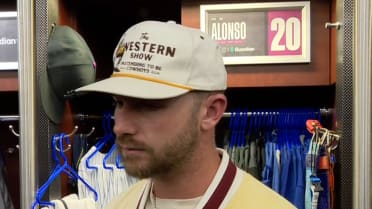 Pete Alonso on hitting his 200th career home run