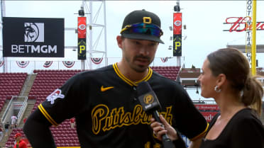 Bryan Reynolds on his homer and the series win