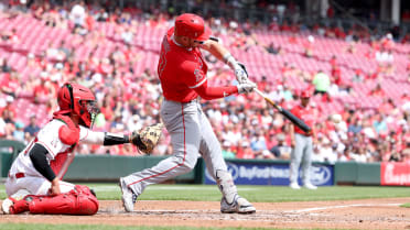 Mike Trout's RBI double