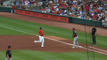 Nationals double up Austin Riley to end 2nd inning