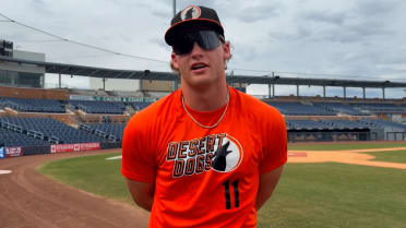 Chase Harlan on Arizona Fall League: 'Very grateful'