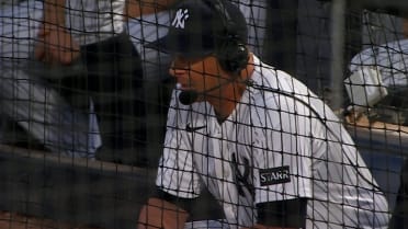 Aaron Boone joins the broadcast