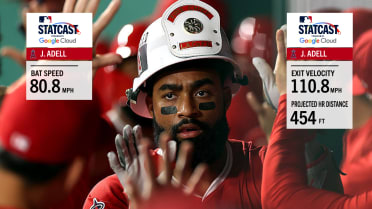 Jo Adell crushes 454-foot homer