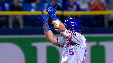 Nick Morabito's first big league hit drives in three 