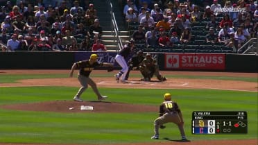 George Valera lifts a sacrifice fly, Kwan scores