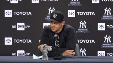 Aaron Boone talks Anthony Rizzo's injury, Luis Gil