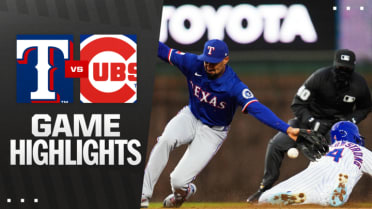 Rangers vs. Cubs Highlights