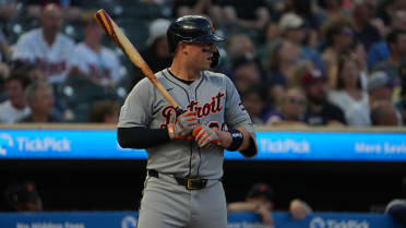 Spencer Torkelson drives in a run with ASU bat